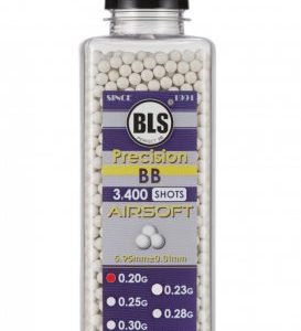 BLS 0.20g Bottles 3400 Round Supreme Grade Airsoft BB's