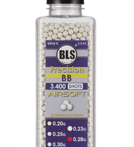 BLS 0.28g Bottle 3400 Round Supreme Grade Airsoft BB's