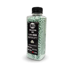 BLS 0.30g Blue Tracer BBs – 3400rd Bottle (2026 Version)